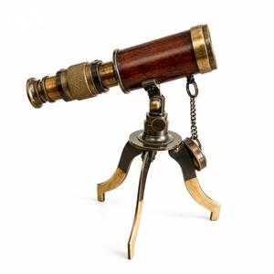 Telescopio Náutico Vintage de Latón Chapado en Oro con Trípode, Grabado Láser, Estilo Antiguo, para el Día de San Valentín o Año Nuevo - Product Image 2