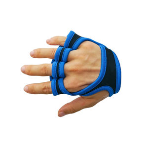 Gants de fitness unisexes Savior, demi-doigts, en polyester, antidérapants, imperméables, confortables, pour la musculation, l'entraînement en salle de sport, le cross-training - Product Image 3