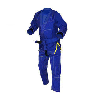 Kimono de BJJ Professionnel en Coton Lourd 100% Résistant aux Déchirures, Respirant et à Séchage Rapide, avec Logo Frontal pour l'Entraînement en Arts Martiaux - Product Image 1