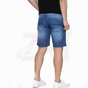 Manufacturing Service Custom Mens Distressed Denim Shorts Comfortable Summer Jean Shorts Private Label - Product Image 4