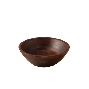 Tazón de madera hecho a mano con diseño de coral azul, estilo Japandi, plato para servir ensalada, para fiestas en casa, tazón para aperitivos de mesa - Product Image 5