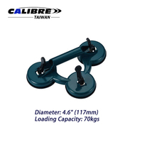 TAIWAN CALIBRE Ventouse en métal robuste à trois griffes de 70 kg, outil de levage multifonction pour la réparation automobile