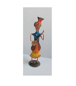 Juego de 3 figuras musicales tradicionales Punjabi Sardar Ji, listas para exportación al por mayor, para decoración del hogar, regalos, artículos de artesanía. - Product Image 5