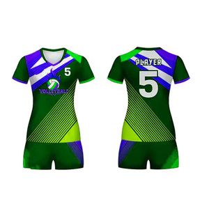 Men's <b>Volleyball</b> Jersey <b>Set</b> Sublimated Quick Dry Fitted Short Sleeve Uniform Adult All Seasons 100% Polyester Moisture Wicking - Product Image 4