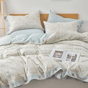 Juego de Ropa de Cama 100% Algodón, Diseño Moderno con Estampado Floral, de Lujo, Más Vendido - Product Image 3