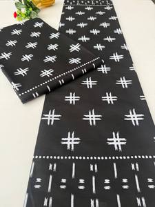 Tela Ankara de Adís Abeba, Auténtica Tela Africana con Estampado de Cera, Auténtico Telaño de Ghana para Confección de Ropa y Manualidades, Textil de Algodón Premium al por Mayor - Product Image 4