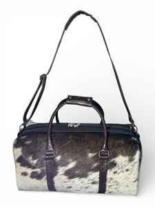 Bolsa de Viaje de Cuero Genuino de Alta Calidad con Cierre de Cremallera, Ligera, Gran Capacidad, Precio de Fábrica LHODB-0068 - Product Image 3