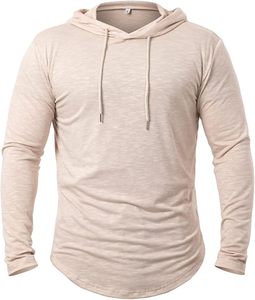 Sweat à capuche pour homme, motif uni, polyester/coton, polaire 310g, respirant, écologique, coupe ample, chaud pour l'hiver - Product Image 5