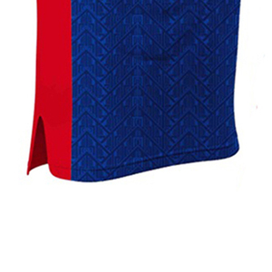 Custom American Football Uniform Set Blue <b>Red</b> Sublimated Jersey Pants Men's Sleeveless V-Neck Moisture Wicking Polyester - Product Image 4