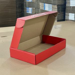 Caja de Embalaje de Papel Corrugado Reciclable al por Mayor, Plegable, con Logotipo Personalizado Impreso para Pistola de Pegamento - Product Image 3