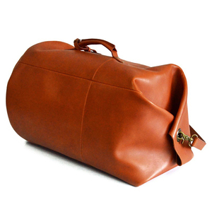 Bolsa de Viaje de Cuero Genuino de Alta Calidad, Personalizada OEM, con Cierre, para Mujer, Resistente - Product Image 2