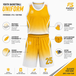 Maillot de basketball personnalisé par sublimation pour hommes, uniforme d'équipe professionnel, tenue de basketball respirante en mesh, ensembles d'entraînement 2026 - Product Image 5