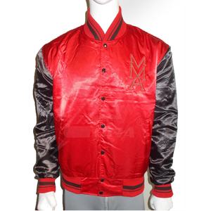 Personnalisable léger Satin soie manteau d'hiver hommes Original américain Varsity Letterman Style respirant grande taille veste - Product Image 6