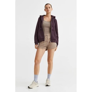 Sudadera con Capucha de Punto para Mujer, Estilo Nuevo, Otoño/Invierno, 100% Algodón, Logotipo Personalizado Impreso, Antiarrugas, Transpirable - Product Image 2