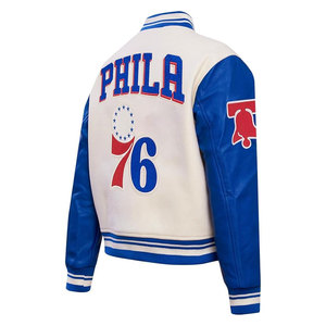 Womens NBA <b>Retro</b> Classics Varsity <b>Jacket</b> Stylish Vintage Basketball Inspired Letterman <b>Jacket</b> for Women - Product Image 5