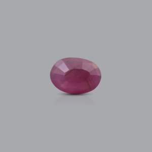 Natural African Ruby Loose Gemstone 3.8 Carat Certified Wholesale Brilliant Pear Cut - Product Image 2