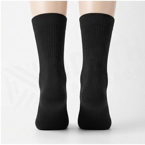 Chaussettes de sport respirantes bleues à motif géométrique pour adultes – Collection Printemps - Product Image 2
