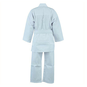 Uniforme de Karate Naranja Premium para Adultos, Uniforme de Entrenamiento de Artes Marciales, Traje de Karate de Algodón Pesado con Cinturón Negro - Product Image 3