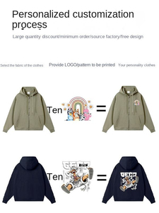 Sweat à capuche 100 % coton épais délavé à l'acide, coupe vintage oversize avec épaules tombantes, style streetwear, personnalisé pour homme - Product Image 5