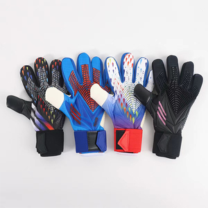 Gants de gardien de but en PU de haute qualité, vente en gros d'usine, pour adultes et jeunes, meilleure protection des doigts, gants de football en latex de haute qualité - Product Image 1