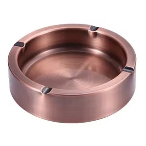 Cenicero de Metal Premium, Cenicero para Cigarrillos Resistente al Viento, Diseño para Interiores y Exteriores, Porta Cenizas para Fumar, Decoración para el Hogar - Product Image 2