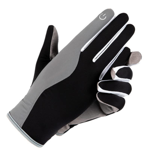 Guantes Deportivos Antideslizantes para Correr y Montar con Logotipo Personalizado, Último Diseño, Pantalla Táctil, Palma con Impresión de Silicona, para Entrenamientos al Aire Libre y Fitness - Product Image 2