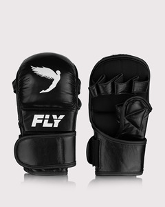 Premium Open Finger MMA <b>Gloves</b> for Training Sparring Grappling Kickboxing Fitness and Martial Arts Activities - Product Image 1