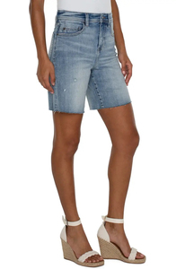 Shorts en jean pour femmes, classiques, vintage, taille haute, bleu, jambes larges, décontractés, été, shorts en jean pour femmes, nouvelle arrivée - Product Image 4