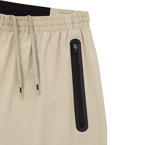 เหมาะสำหรับใส่ทุกวัน มาพร้อมเชือกผูกเอว กางเกงขาสั้นผู้ชายปี 2026 ผ้าคอตตอนผสม ระบายอากาศได้ดี ใส่สบายช่วงฤดูร้อน มีกระเป๋าข้าง - Product Image 3
