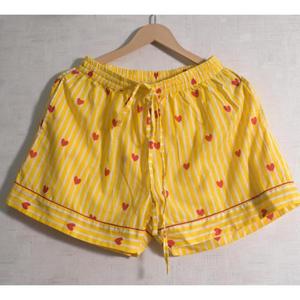 Ensemble de pyjama décontracté en coton à fleurs pour femmes, manches courtes, vêtements de nuit d'été, doux, léger, séchage rapide, respirant, vêtements de détente - Product Image 6