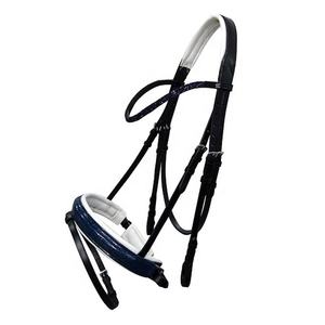 Produits de cheval de bride de bande de front de cristal de roche en cuir mince - Product Image 1