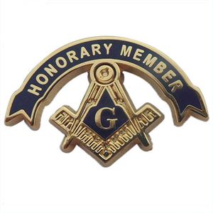 Logo personnalisé en métal doré de la Franc-Maçonnerie médiévale, Chevaliers de Malte, Franc-Maçonnerie royale internationale, Chevaliers de Malte - Product Image 4