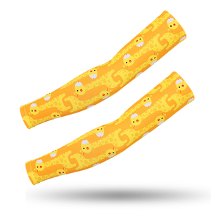 Manches de protection solaire anti-UV, manches de compression pour le sport, manches extensibles en spandex, manches personnalisées avec le nom de l'équipe - Product Image 1