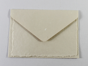 Carte de bordure de 250 g/m² avec enveloppe assortie, papier recyclé fait main à base de fibres de coton, sans acide, sans bois - Product Image 1