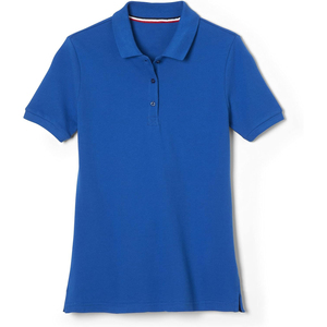 Polo de Mujer a la Moda, Corte Holgado, Manga Corta, Cuello con Ribete en Contraste, Elegante y Moderno - Product Image 5