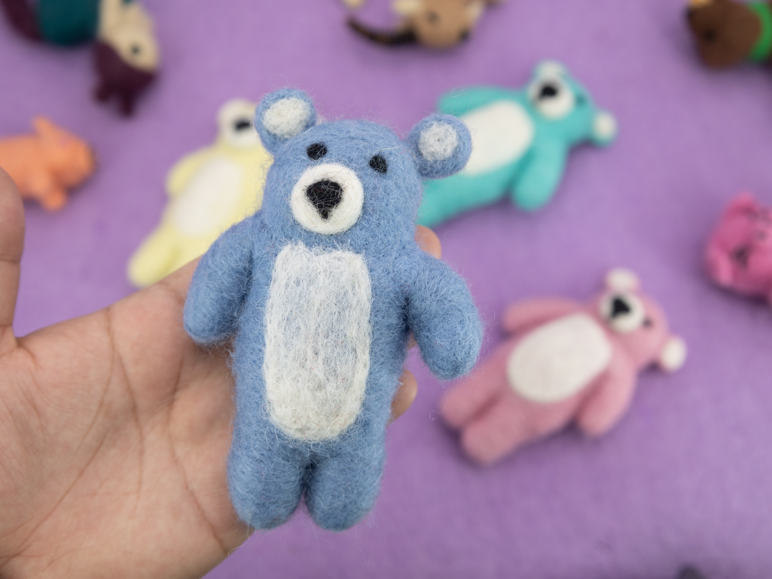 Ours en peluche moelleux