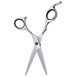 Ciseaux de coiffure professionnels pour barbier, lames Supercut en acier inoxydable poli miroir, pour droitiers, usage en salon de coiffure - Product Image 3