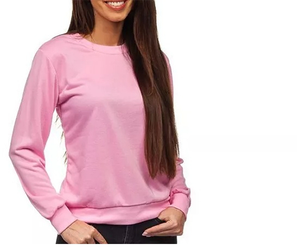 2026 Women Crewneck Sweatshirt soft cotton casual pullover relaxed fit <b>top</b> for outdoor activities <b>walking</b> travel and online sale - Product Image 3