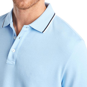 Chemise polo pour homme, anti-odeur, séchage rapide, mélange de coton, élégante, pour le bureau, le travail ou le golf. - Product Image 4