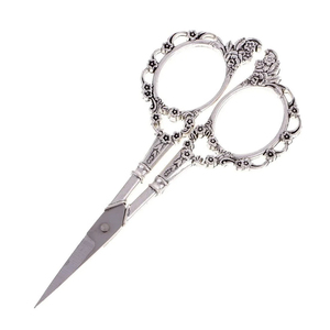 Professional 3.5 Industrial Grade <b>Sewing</b> <b>Scissors</b> Stainless Steel Blade Steel Handle Snipping Fancy Embroidery Shearing <b>Scissors</b> - Product Image 3