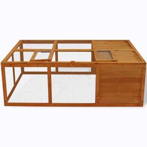 Cage à animaux pliable en bois pour l'extérieur - Product Image 2