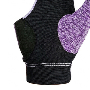 Guantes de Billar Sublimados Hechos en Fábrica a Precio de Mayoreo, Nuevo Diseño, Algodón y Spandex, Antideslizantes, Medios Dedos, para Snooker - Product Image 5