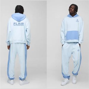 Chándal de algodón polar azul cielo para hombre - Product Image 6