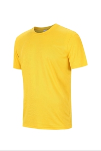 T-shirt pour homme en polyester de haute qualité, manches courtes, respirant, décontracté, vêtements d'été pour homme, logo personnalisé - Product Image 2
