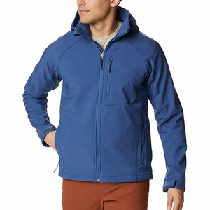 Chaqueta softshell ligera para hombre con cierre de cremallera, 100% softshell, la mejor chaqueta softshell impermeable para exteriores, venta al por mayor. - Product Image 4