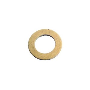 Kit de 12 arandelas de fibra para embrague 1753751M1, compatible con tractores Massey Ferguson 135, 148, 165, 175, 185, 240, 265, 275, 290, 390 - Product Image 1
