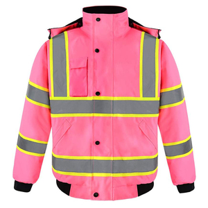 Best Selling Protection Work Wear <b>Jackets</b> New Arrival Safety Wear <b>Jackets</b> OEM Service Reflective Men's Wholesale Safety <b>Jacket</b> - Product Image 3