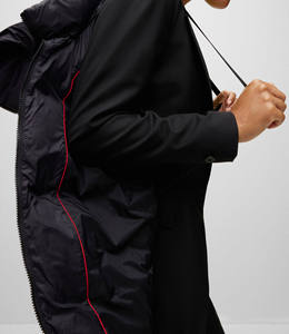 OEM Factory Prices Women's Customized Heated Eco-Friendly <b>Quilted</b> Puffer Coat Jacket Nylon Lining Waterproof Breathable Casual - Product Image 3