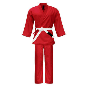 Kimono de karaté YQ 100% coton pour adultes unisexe avec ceinture, design personnalisé, tissu 160g, taille XXL - Product Image 3