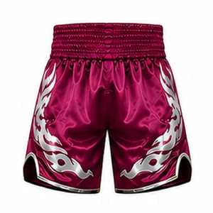 กางเกงมวยไทยสำหรับผู้ชาย คุณภาพพรีเมียม สำหรับฝึกซ้อม ชกมวย คิกบ็อกซิ่ง MMA ออกกำลังกาย เล่นกีฬา เสริมสมรรถภาพทางกีฬา - Product Image 5